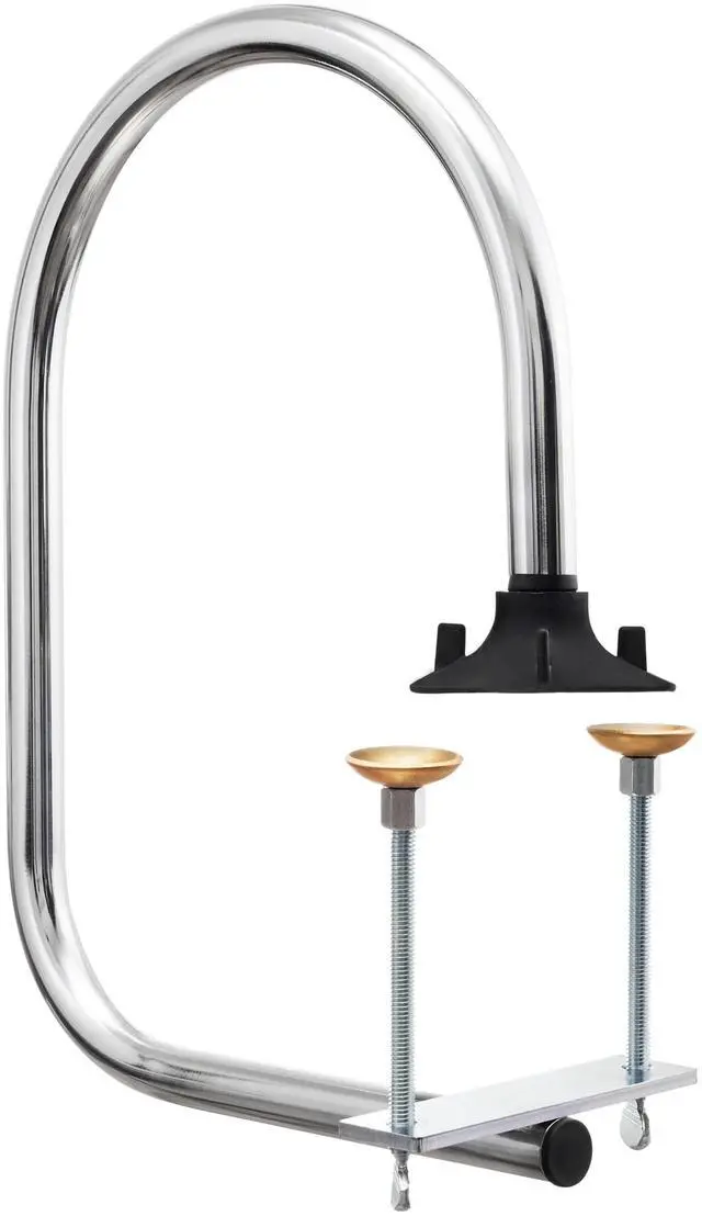 Main image of Single Arm Bar Service Rail, 18-Gauge Tubing with Chrome Finish, Area for Waitstaff to Retrieve Drinks, Waitress Stall/Service Rail, Avoid a Busy and Hectic Crowd for Staff (Pack of 1)