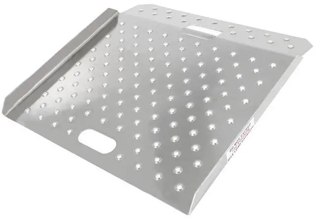 Main image of Curb Ramp, Aluminum, 750 lb, for Hand Trucks, 20" x 20"