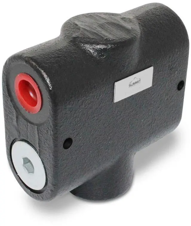 Main image of Hydraulic Proportional Flow Divider Combiner Valve, 2-Way, 50:50, 16 GPM, 1/2 NPT