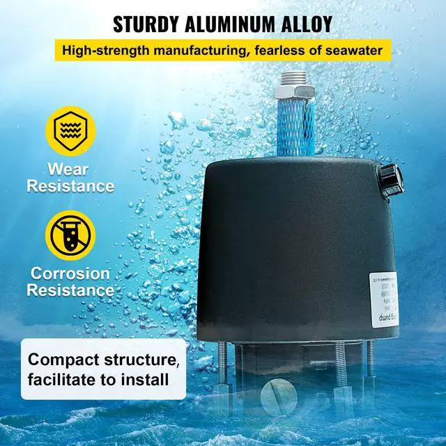 Alt view image 6 of 6 - Hydraulic Outboard Steering Pump 150HP, Aluminum Alloy Structure, Hydraulic Outboard Steering Pump with Replaceable Shaft Seal, HH4314-3