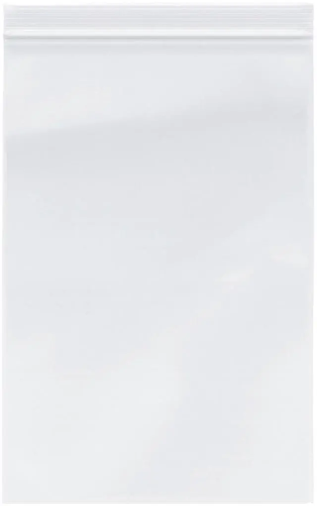 Main image of 8" x 12" (Case of 2,000), 2 Mil Zipper Reclosable Plastic Bags