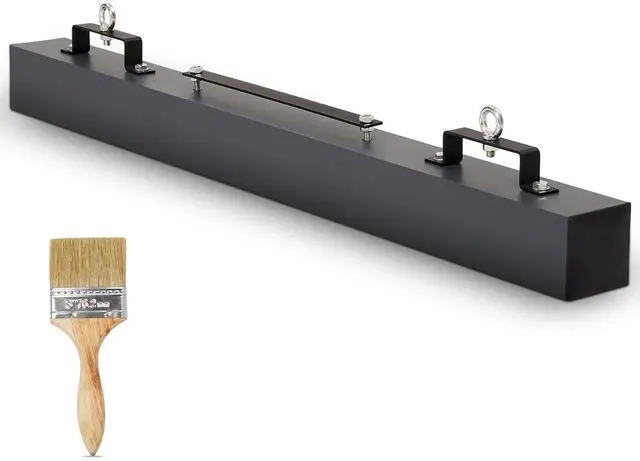 Main image of Hanging Magnetic Sweeper 48 Inches, Nail Magnet Sweeping Tool with 120 LBS Lifting Capacity, Hanging Magnet for Forklift