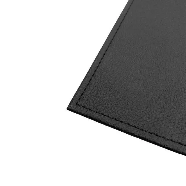 Alt view image 3 of 4 - Menu Holders Made of Premium Faux Leather - Single Panel (10-Pack) s Single Page (Black, 8.5" x 14")