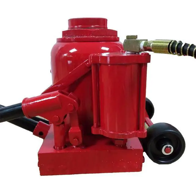 Alt view image 4 of 6 - 50 TON Air Hydraulic Manual Bottle Jacks Automotive Shop Axle Jacks Hoist Lift
