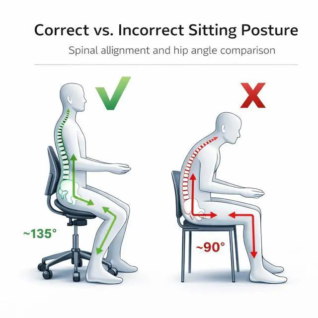 Alt view image 4 of 6 - Ergonomic Saddle Chair with Back | Rolling Office Task Stool Adjustable Height Tilt Recline | Padded Seat for Medical Professionals, Dentists, and Artists (Beige), Single, Set of 1