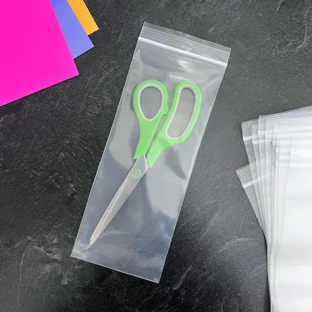 Alt view image 3 of 4 - 4" x 10" (Case of 2,000), 4 Mil Heavy Duty Zipper Reclosable Plastic Bags