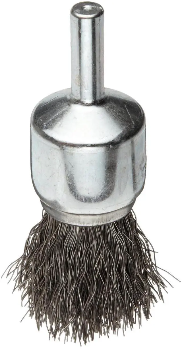 Main image of 10006 3/4" Crimped Wire End Brush,.0104" Steel Fill, Made in The USA (Pack of 10)