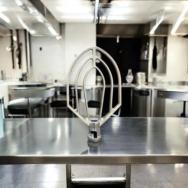 Alt view image 3 of 6 - International 60B 60qts Beater Paddle for Hobart Mixers, Aluminum