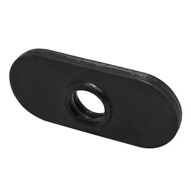 Alt view image 2 of 6 - 8020, 3382, 10 Series Steel 1/4-20 Centered Slide in Economy T-Nut Steel T-Slot Accessories for Aluminum Extrusion Hardware Nuts (500 Pack)