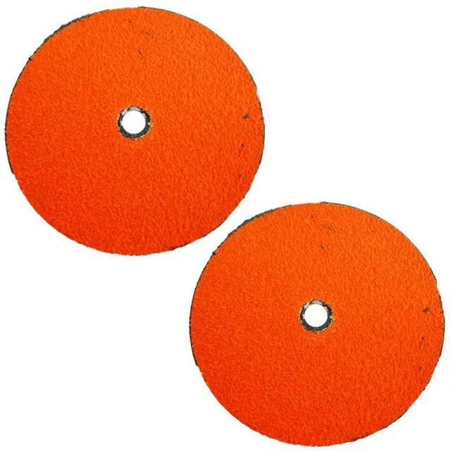 Main image of (2) 11710 Orange Disc 7" 712 Abrasive Grinding Wheel Grinder 712 780 780