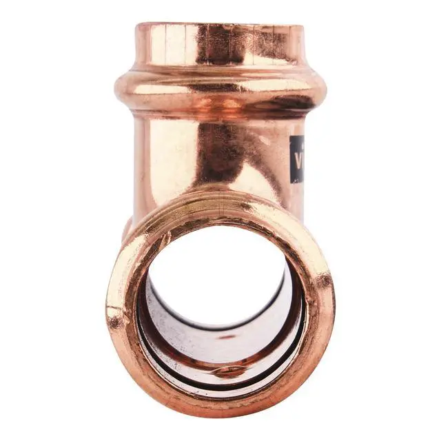 Alt view image 6 of 6 - 77387 ProPress Zero Lead Copper Tee with 3/4-Inch P x P x P, 10-Pack