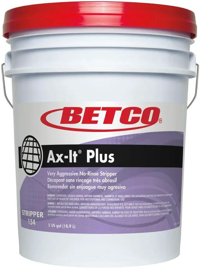 Main image of ® Ax-It Plus Floor Finish Remover, 640 Oz Bucket