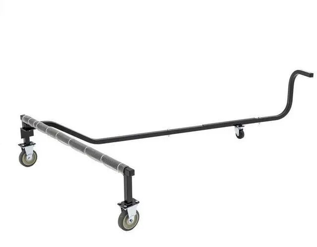 Main image of Snowmobile Dolly, Heavy-Duty Powder-Coated Steel Lift with 1500 lb Capacity, Folding Design with Large Casters & Long Lever Handle for Moving and Storing Most Snowmobiles