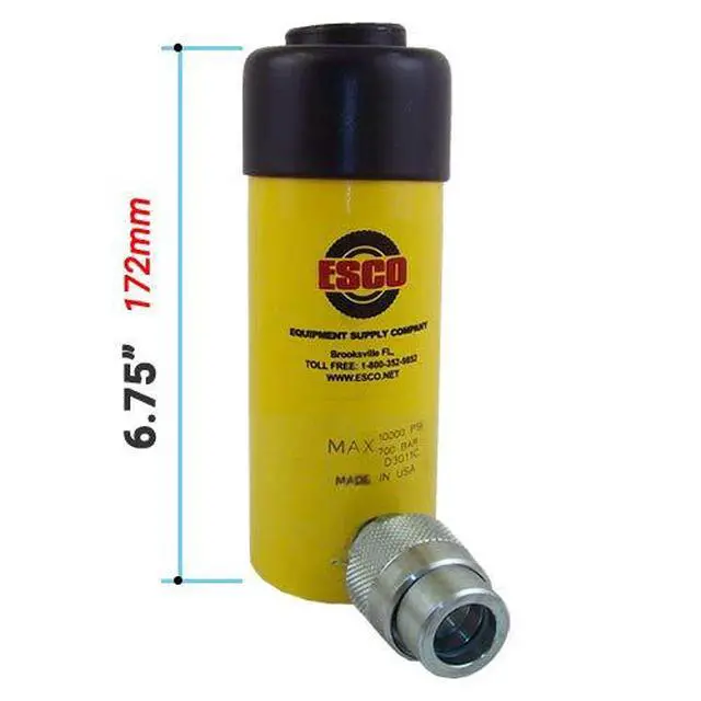 Alt view image 5 of 5 - 10302 10 Ton Hydraulic Ram Cylinder, 4 in. Stroke