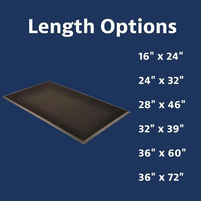 Alt view image 6 of 6 - T28 Scrape® Moisture Trap Entry Scraper Mat, Outdoor Natural Rubber Doormat for Home or Business, Medium-Duty, Beveled Edges, 36" x 72", Black, T28S3672BL