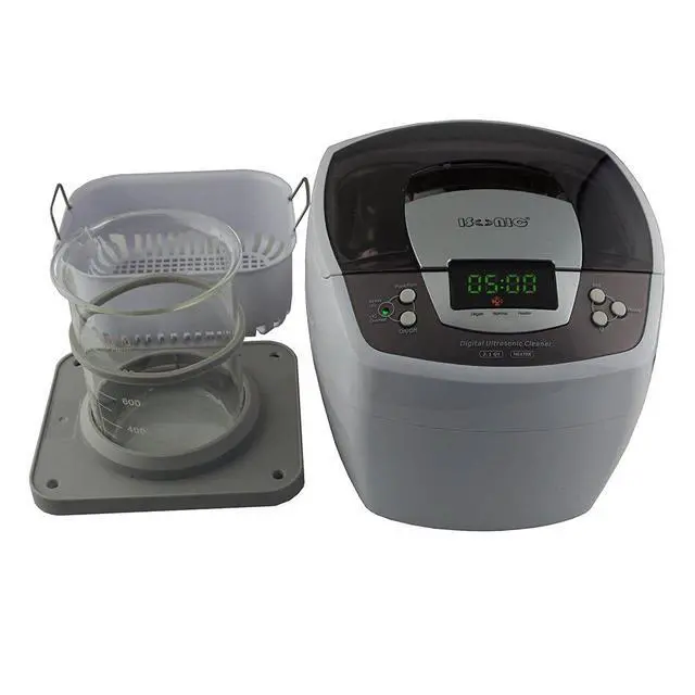 Alt view image 5 of 6 - Ultrasonic Cleaner P4810, 2.1Qt/2 L, with 1000 ml Single Beaker Holder Set for DIY Liposomal Vitamin C