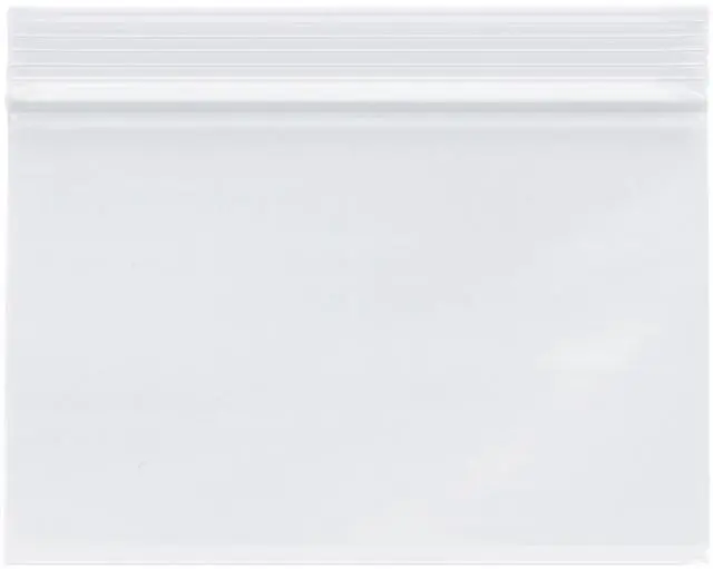 Main image of 6" x 4" (Case of 6,000), 2 Mil Zipper Reclosable Plastic Bags