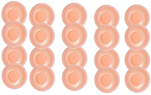 Main image of Overdenture Retention Cap Locater Replacement Male Inserts Caps Standard Pink 2.4lbs Xtra-Light (20Pcs Overdenture Male Inserts Caps Pink 2.4lbs)