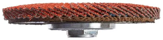 Alt view image 2 of 4 - Blaze R980P Abrasive Flap Disc, Type 29, Threaded Hole, Fiberglass Backing, Ceramic Aluminum Oxide, 4-1/2" Dia., 36 Grit (Pack of 10)