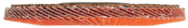 Alt view image 3 of 4 - Blaze R980P Abrasive Flap Disc, Type 29, Threaded Hole, Fiberglass Backing, Ceramic Aluminum Oxide, 4-1/2" Dia., 36 Grit (Pack of 10)