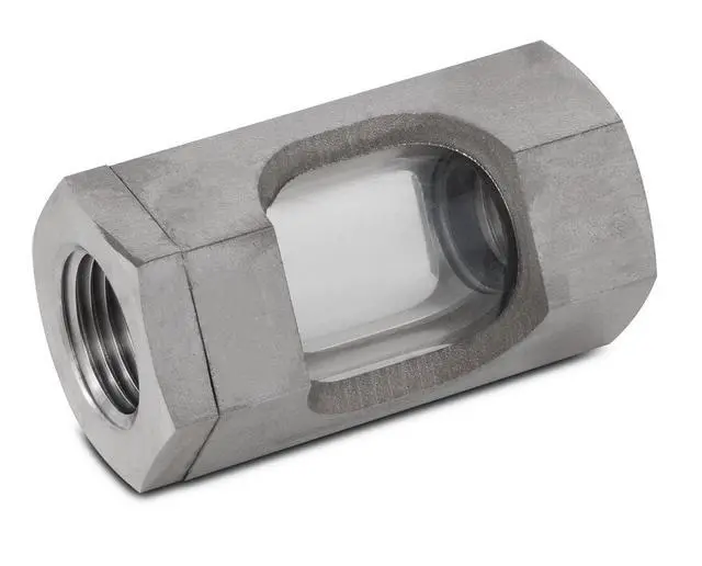Alt view image 3 of 6 - BVV Female NPT Stainless Steel Sight Glass-1"