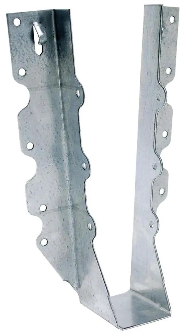 Main image of U210 Face-Mount Joist Hanger - 1-9/16 in. (W) x 7-13/16 in. (H), for 2x10 Base, Load Rated, Durable Zinc Galvanized 16-Gauge Steel Construction (Pack of 50)