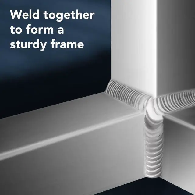 Alt view image 4 of 5 - 8020, 8126, 3" x 3" Structural Square Aluminum Tube, Wall Thickness.125", Seamless Tubing DIY Industrial 3 Inch x 3 Inch Metal Profile (89" Long)