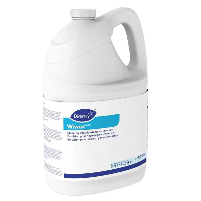 Alt view image 2 of 6 - 94512767 Wiwax Cleaning & Maintenance Emulsion Liquid, Commercial Strength Sealer for Rubber, Concrete & Stone Floors, Concentrate, 1-Gallon