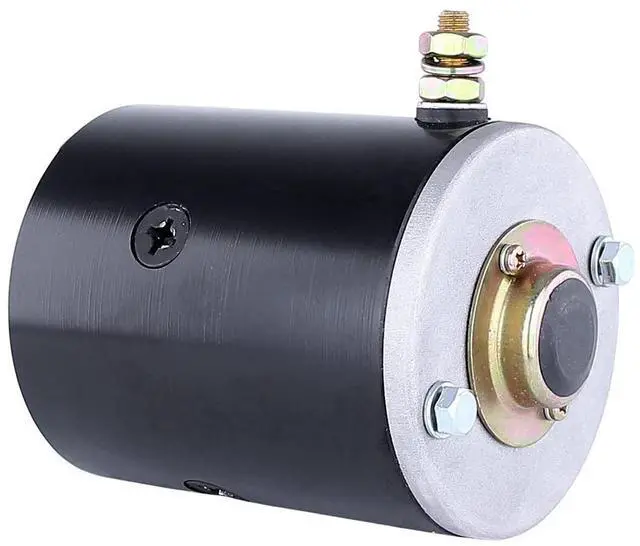 Main image of Hydraulic Pump Motor Compatible with 2015-2017 MTE Hydraulics Rv Motorhome Leveling Fire Engine Cab Tilt 12V CCW Slotted Shaft 39200428F Amf4633 W-3528 359303 MTE Pump Models