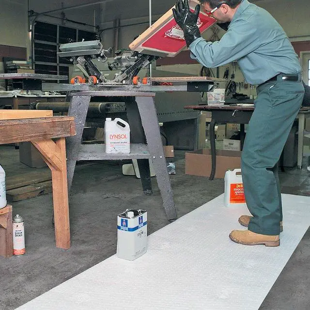 Alt view image 2 of 2 - Oil-Only Absorbent Mat Roll | Heavyweight | Absorbs Oil and Fuel | Absorbs 40.2 gal per roll | 150' L x 30" W | MAT401