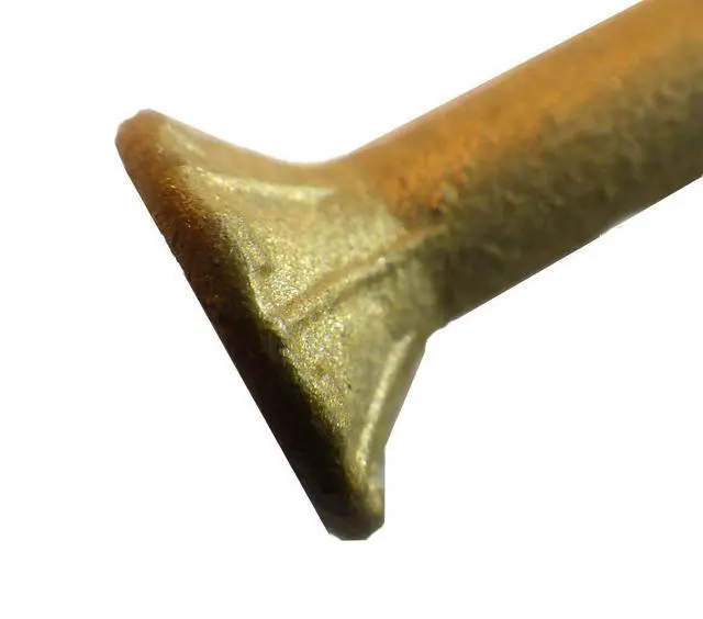 Alt view image 2 of 5 - (1,500 Count) BTX103 10 x 3" Bronze Star Flat Head Screws