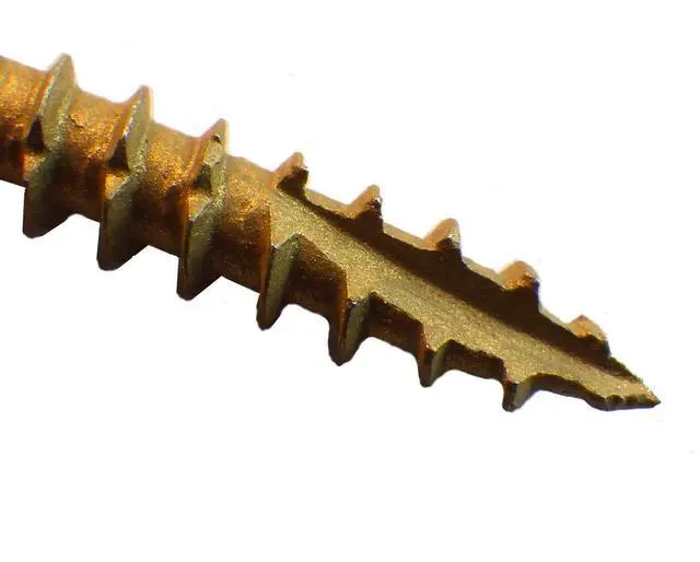 Alt view image 4 of 5 - (1,500 Count) BTX103 10 x 3" Bronze Star Flat Head Screws