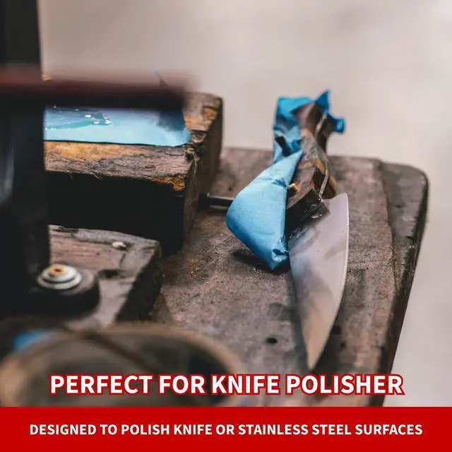 Alt view image 3 of 6 - Combat Abrasives Knife Polishing Kit for Buffing & Polishing Steel or Stainless Steel 7 Piece Kit