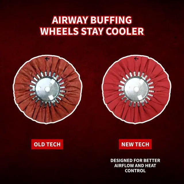 Alt view image 6 of 6 - Combat Abrasives Knife Polishing Kit for Buffing & Polishing Steel or Stainless Steel 7 Piece Kit
