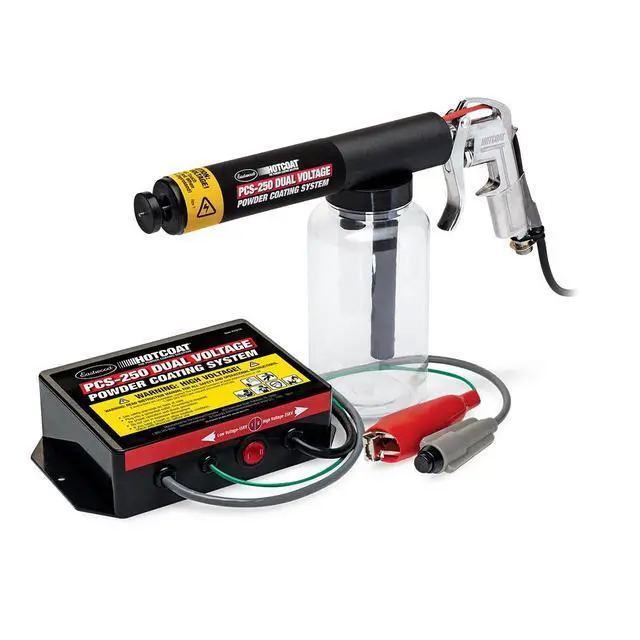 Alt view image 2 of 6 - HotCoat PCS-250 Powder Coating Gun and Benchtop Booth Powdercoating Kit