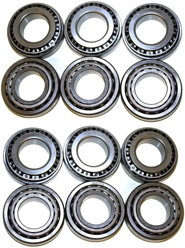 Main image of ZGZ 07100 07196 Tapered Roller Bearing Set - Cup & Cone 1" Bore & 1.9687" OD (100)