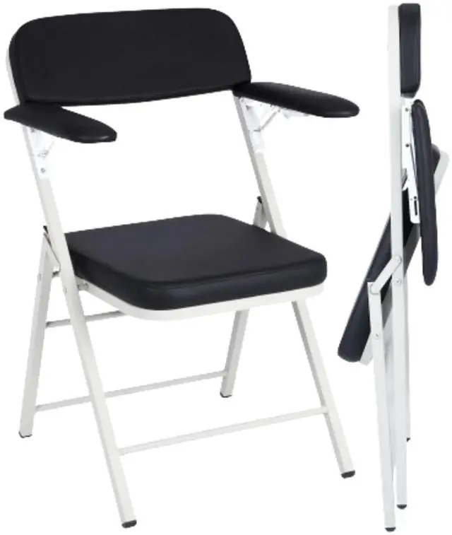 Main image of 500 lbs Weight Capacity Phlebotomy Chair, Portable Folding Adjustable Medical Chair, Blood Drawing Padded Lab Chair, Ideal for Blood Drives, Temporary Labs and Easy Transportation