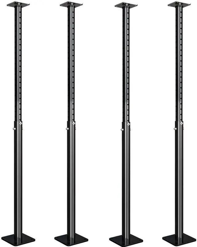 Main image of 4 Pack 55"-98" Adjustable House Floor Wall Jack, 18000 lbs Max Load Capacity, Floor Joist Jack for Leveling Framing Basement Crawlspace Beam Roof Stair Ceiling