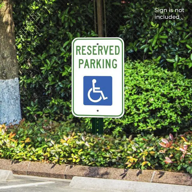 Alt view image 5 of 6 - U Channel Sign Post, 6 Feet Tall 2 LBS Steel per Foot, Medium Weight Slim Post, Baked on Green Enamel, (3 Pack)