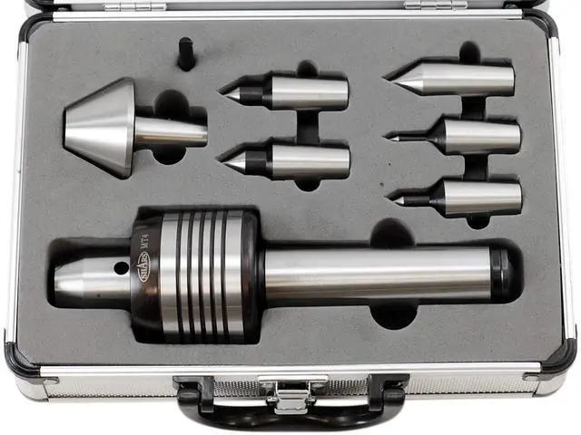 Main image of 3MT High Speed Medium Duty CNC Interchangeable Point Live Center Set (7 PCS) 202-3543 M[