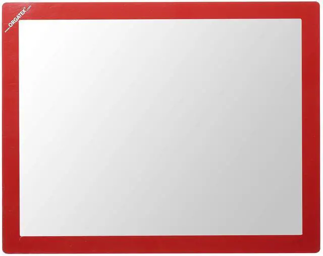 Main image of Magnetic Window, Transparent PVC Window with Magnetic Frame, Horizontal Letter Size; 11" Wide x 8.5" High: 10 Pack, Red