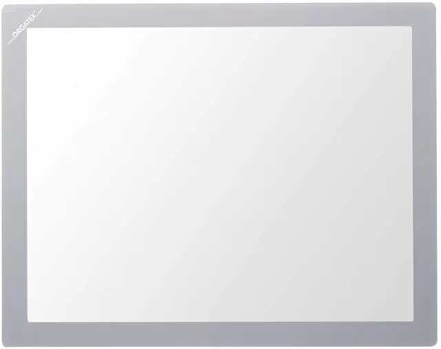 Main image of Magnetic Window, Transparent PVC Window with Magnetic Frame, Horizontal Letter Size; 11" Wide x 8.5" High: 10 Pack, Gray