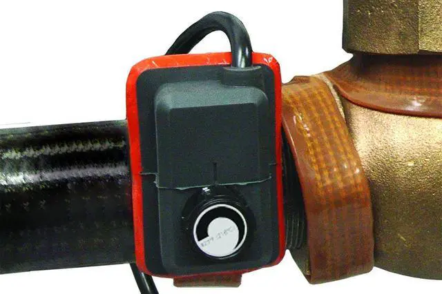 Alt view image 3 of 5 - HSTAT051010 XtremeFLEX HSTAT Silicone Rubber Heating Tape With Adjustable Thermostat Controller, W x L: 0.5 x 120-Inch, 120VAC