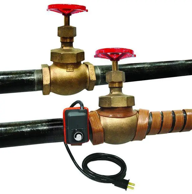 Alt view image 5 of 5 - HSTAT051010 XtremeFLEX HSTAT Silicone Rubber Heating Tape With Adjustable Thermostat Controller, W x L: 0.5 x 120-Inch, 120VAC