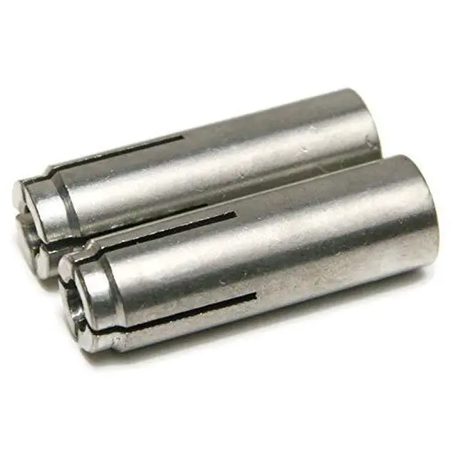 Alt view image 4 of 5 - Stainless Steel Concrete & Stone Drop in Female Expansion Anchors with Setting Tool 3/4"-10 x 3-1/8" Qty 10