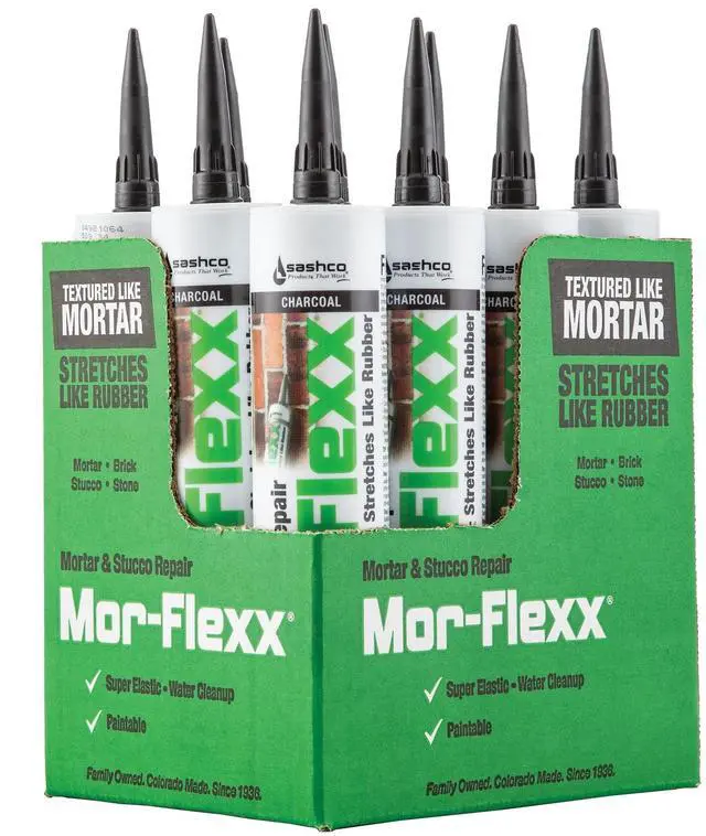Main image of Mor-Flexx Textured Caulk, 10.5 oz (Pack of 12)