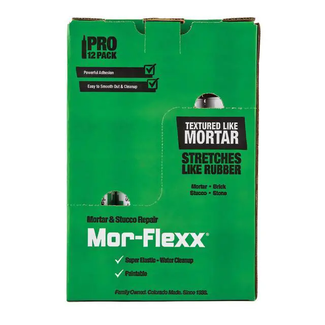 Alt view image 3 of 6 - Mor-Flexx Textured Caulk, 10.5 oz (Pack of 12)
