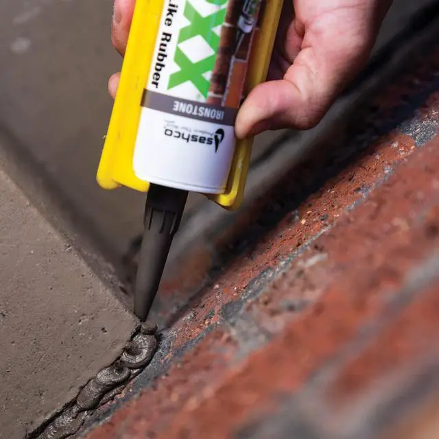 Alt view image 4 of 6 - Mor-Flexx Textured Caulk, 10.5 oz (Pack of 12)