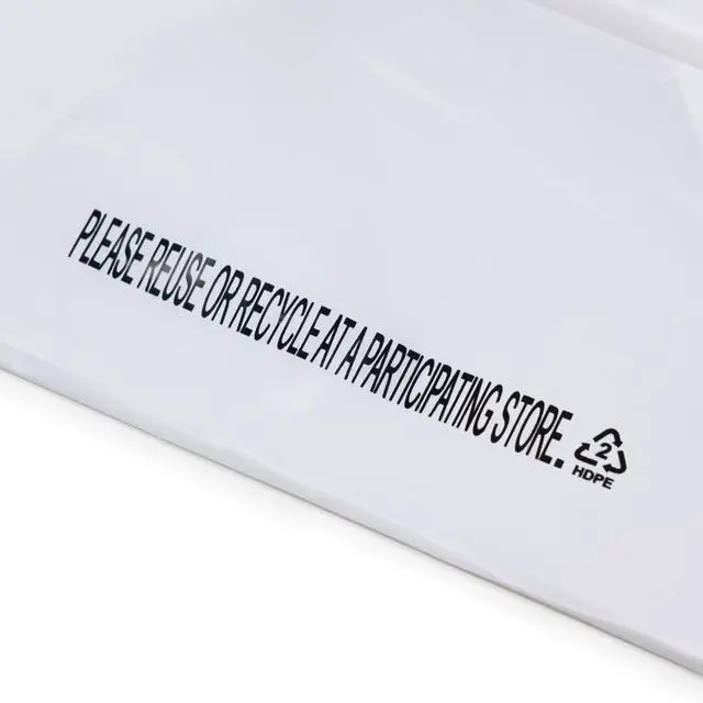 Alt view image 4 of 5 - SLNLWTTD Half Tray Bag with Soft Loop Handle, 12" Length x 14" Width (Case of 200)