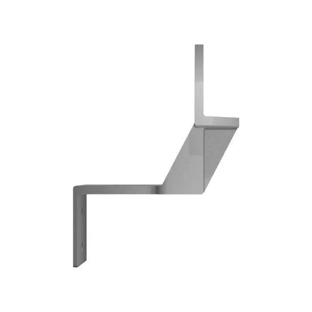 Alt view image 4 of 6 - ® SSB Composite Steel Stud Framing Brackets for Shipping Containers Thermal Break Bolt-On Wall Framing System for Sea Cans (20 Pack, Gray)